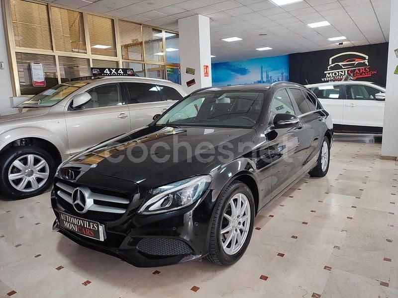 Usado Mercedes C220 170 CV (125 kW) 2016 Negro Familiar