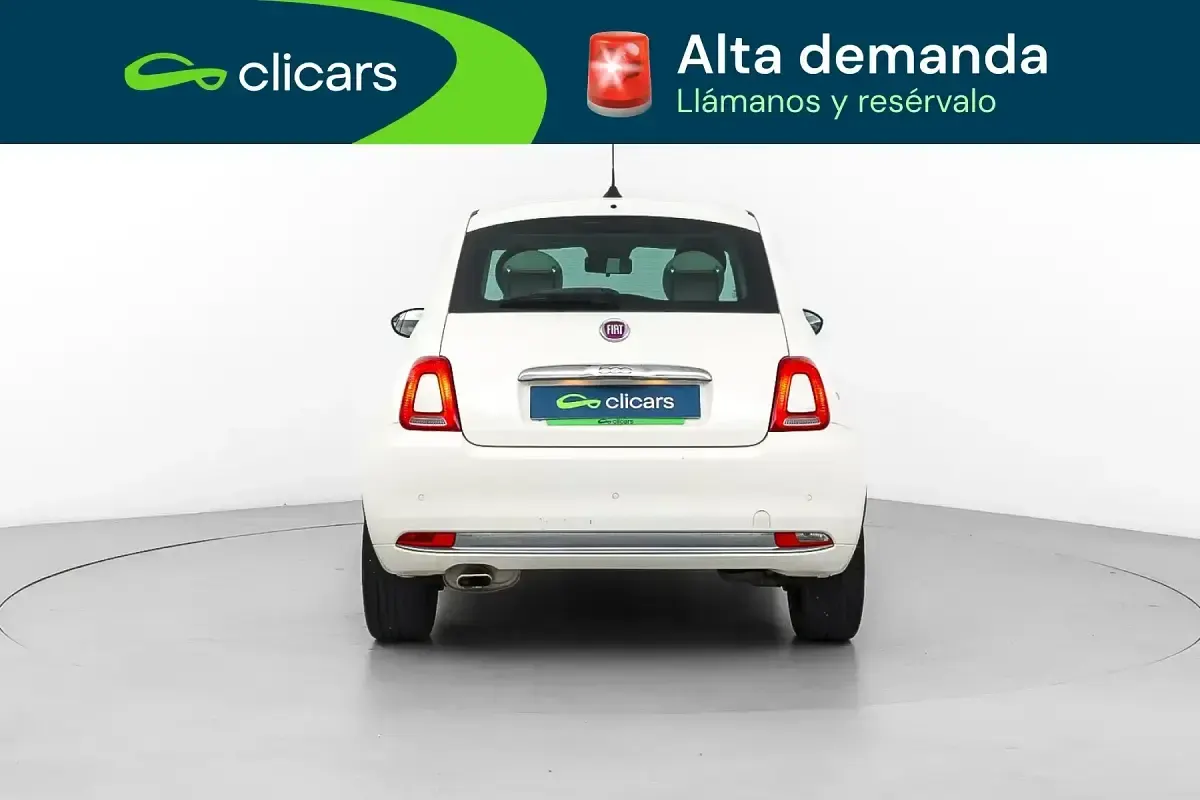 Usado Fiat 500 Mirror 69 HP (50 kW) 2018 Branco Citadino