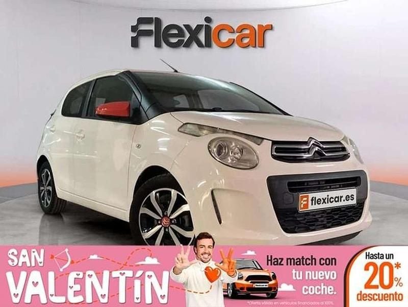 Usado Citroën C1 Feel 82 CV (60 kW) 2017 Blanco Utilitario