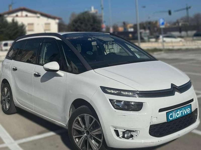 Begagnad Citroën C4 Feel 120 HK (88 kW) 2016 Vit Minibuss