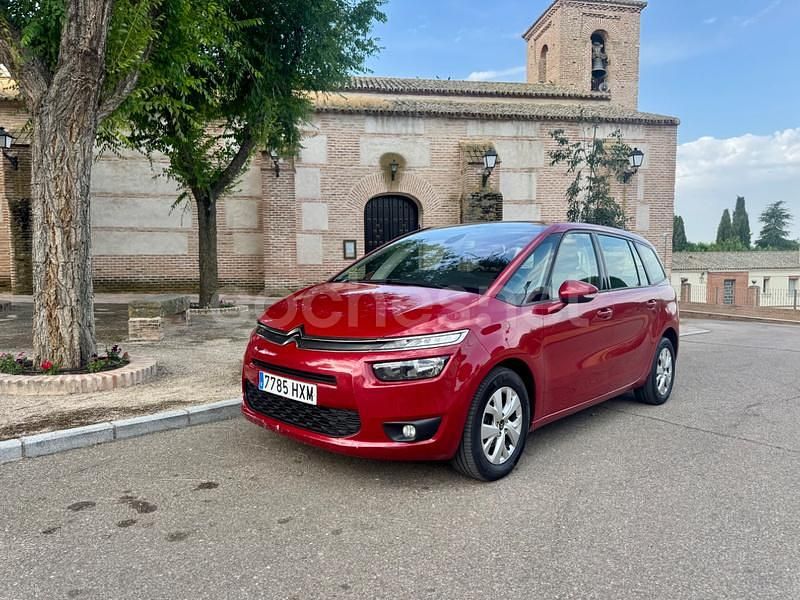 Granate Usado 2014 Citroën Grand C4 Picasso Intensive Monovolumen | 8999 € (Precio justo) - Imagen 1/4