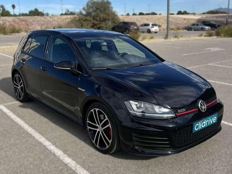 Usado VW Golf VII GTD 184 CV (135 kW) 2013 Negro Utilitario