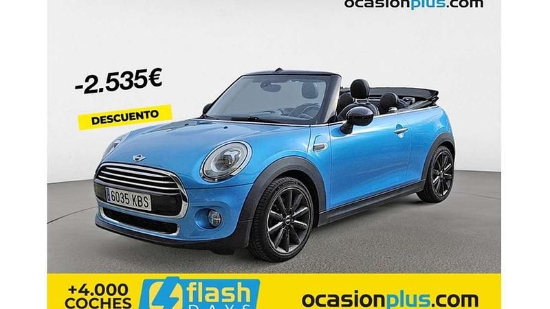 Azul Usado 2017 Mini Cooper D Cabriolet Descapotable | 16.900 € (Precio justo) - Imagen 1/4
