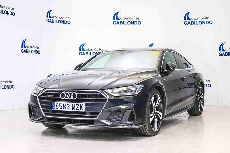 Gris Usado 2019 Audi A7 Sportback Utilitario | 42.900 € (Un poco caro) - Imagen 1/4