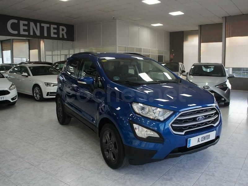 Usado Ford Ecosport Titanium 125 CV (91 kW) 2018 Azul SUV