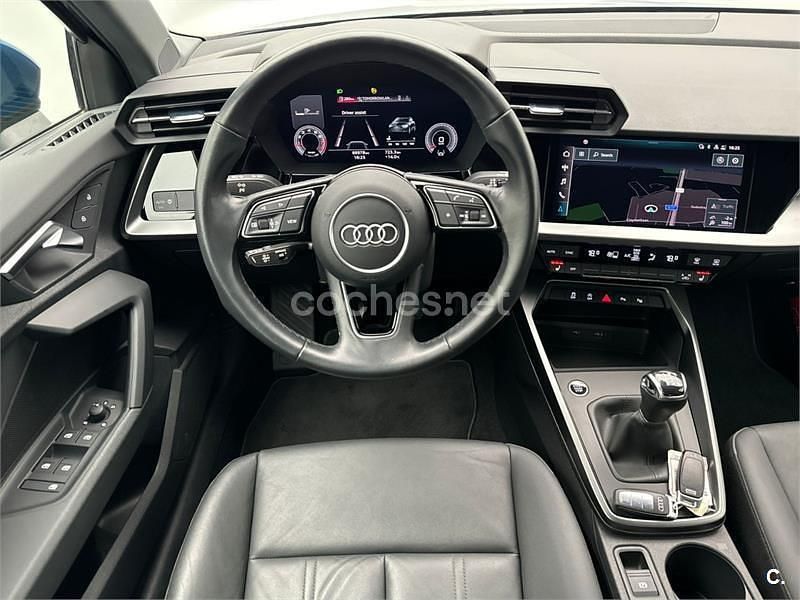 Usado Audi A3 Premium 150 CV (110 kW) 2021 Azul Berlina