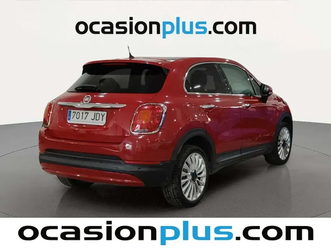 Usado Fiat 500X Lounge 140 CV (102 kW) 2015 Rojo SUV