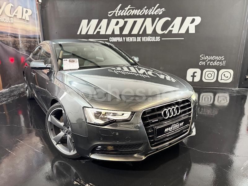 Usado Audi A5 Sportback 272 CV (200 kW) 2013 Gris / plata Utilitario