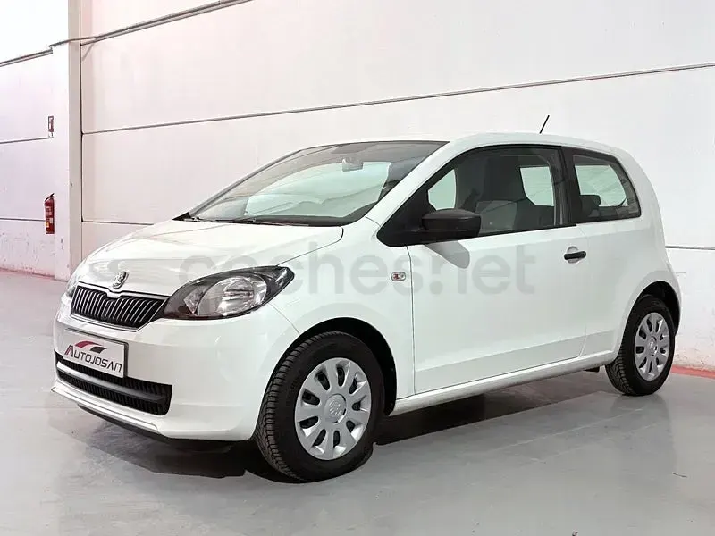Usado Skoda Citigo Active 60 CV (44 kW) 2015 Blanco Utilitario