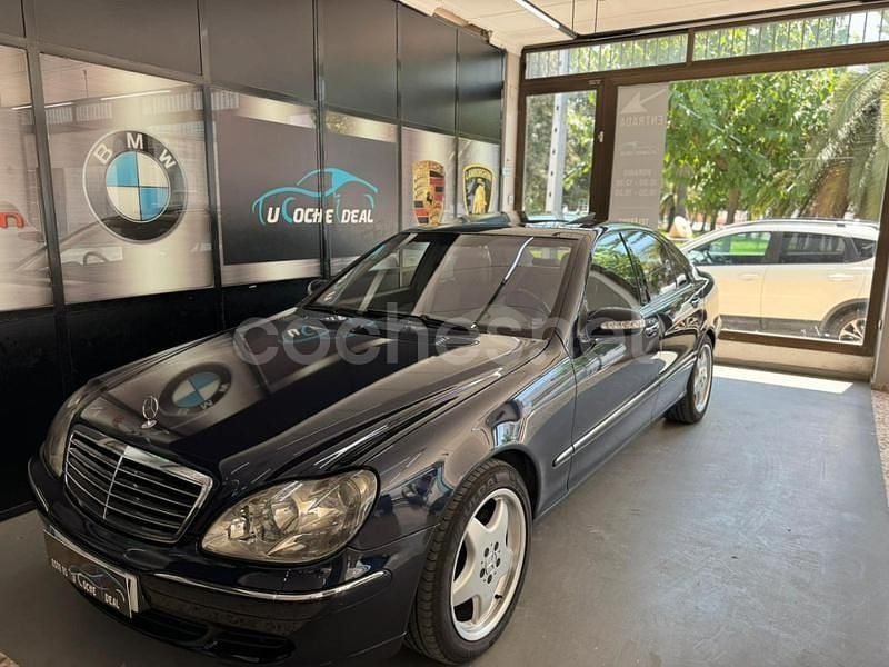 Azul Usado 2003 Mercedes S400 Berlina | 9450 € (Caro) - Imagen 1/4