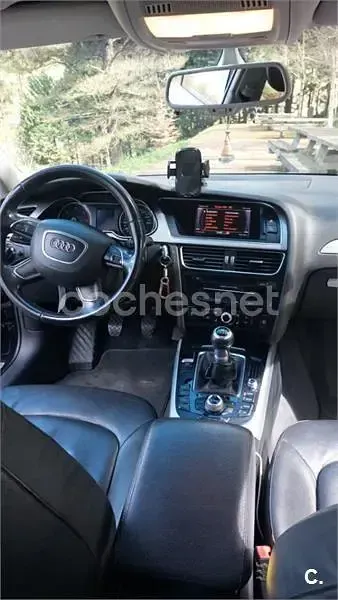 Usado Audi A4 143 CV (105 kW) 2013 Negro Berlina