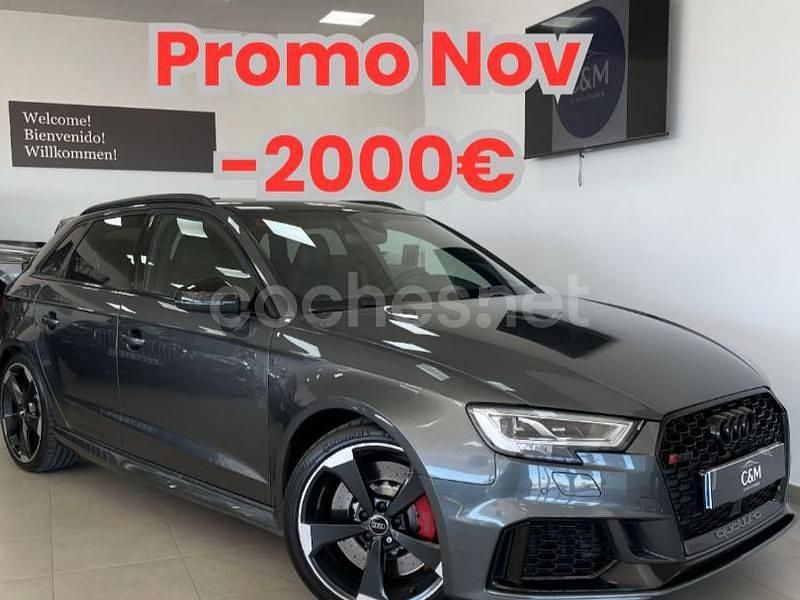 Gris / plata Usado 2019 Audi RS3 Sportback Utilitario | 42.900 € (Buen precio) - Imagen 1/4