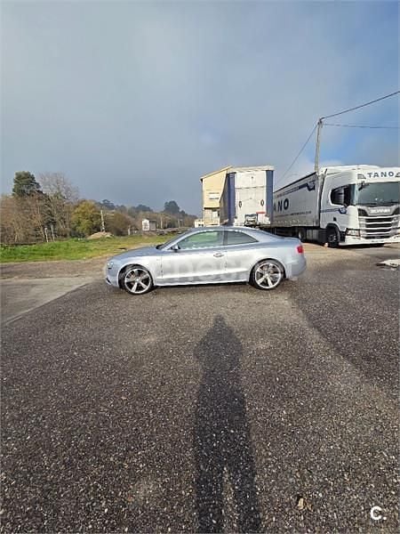 Usado Audi A5 177 CV (130 kW) 2015 Gris / plata Coupe