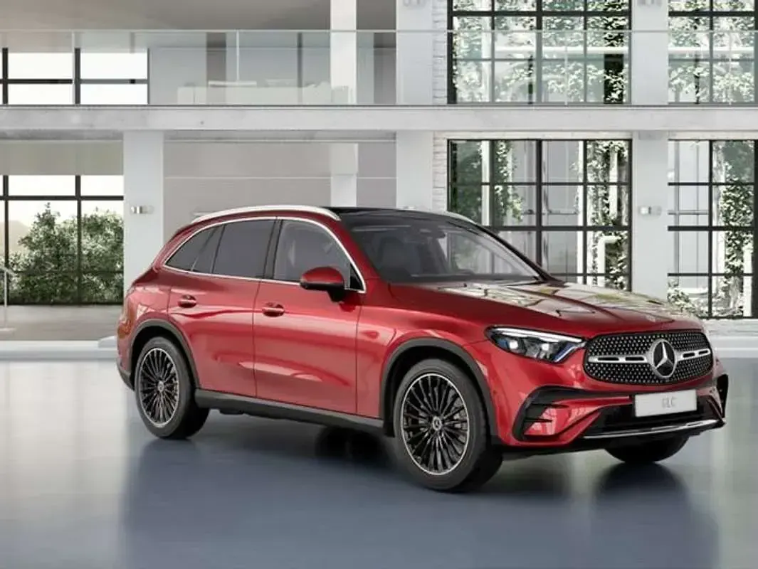 Usado Mercedes GLC220 197 CV (144 kW) 2023 Rojo SUV