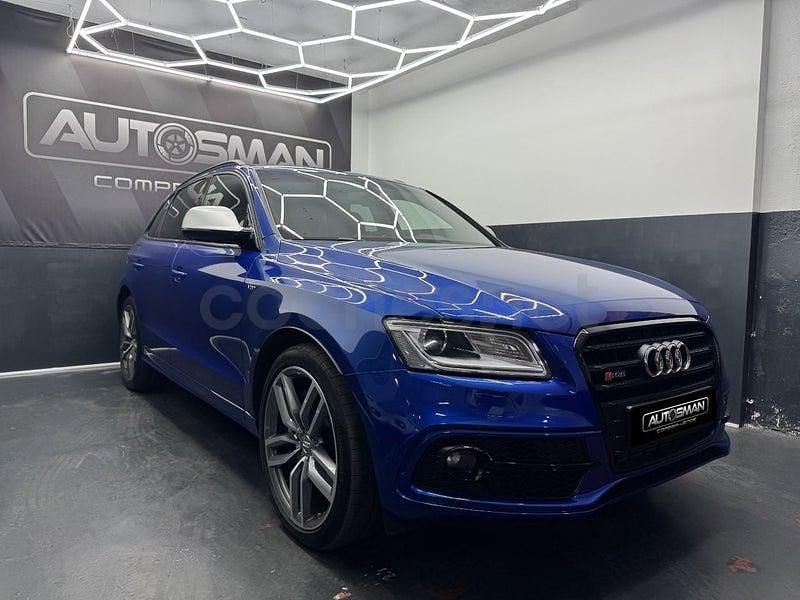 Usado Audi SQ5 S-Line 326 CV (239 kW) 2016 Azul SUV