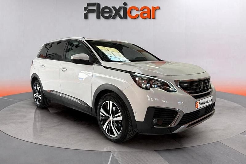 Blanco Usado 2018 Peugeot 5008 Allure Monovolumen | 17.590 € (Precio justo) - Imagen 1/4