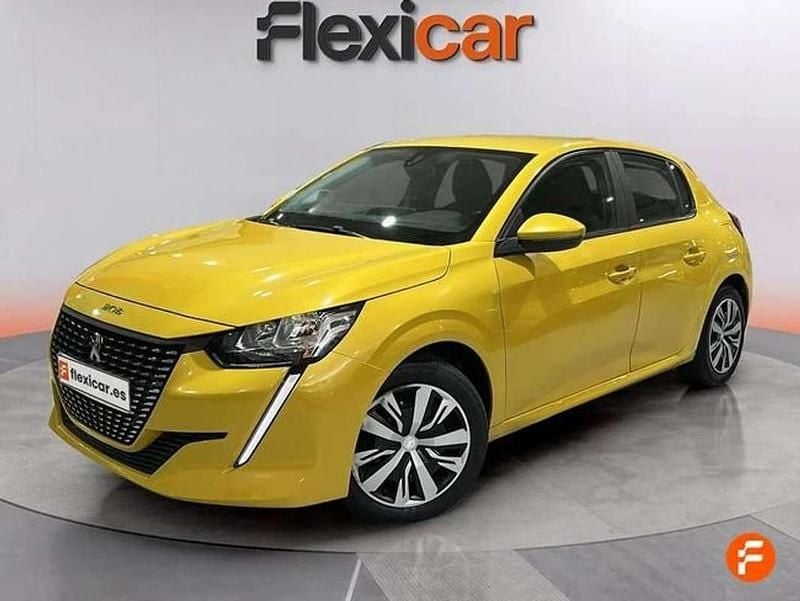 Usado Peugeot 208 Active 102 CV (75 kW) 2020 Amarillo Utilitario