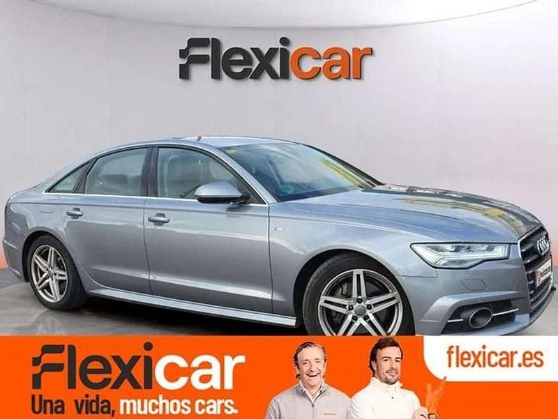 Usado Audi A6 S-Line 190 CV (139 kW) 2018 Gris Berlina