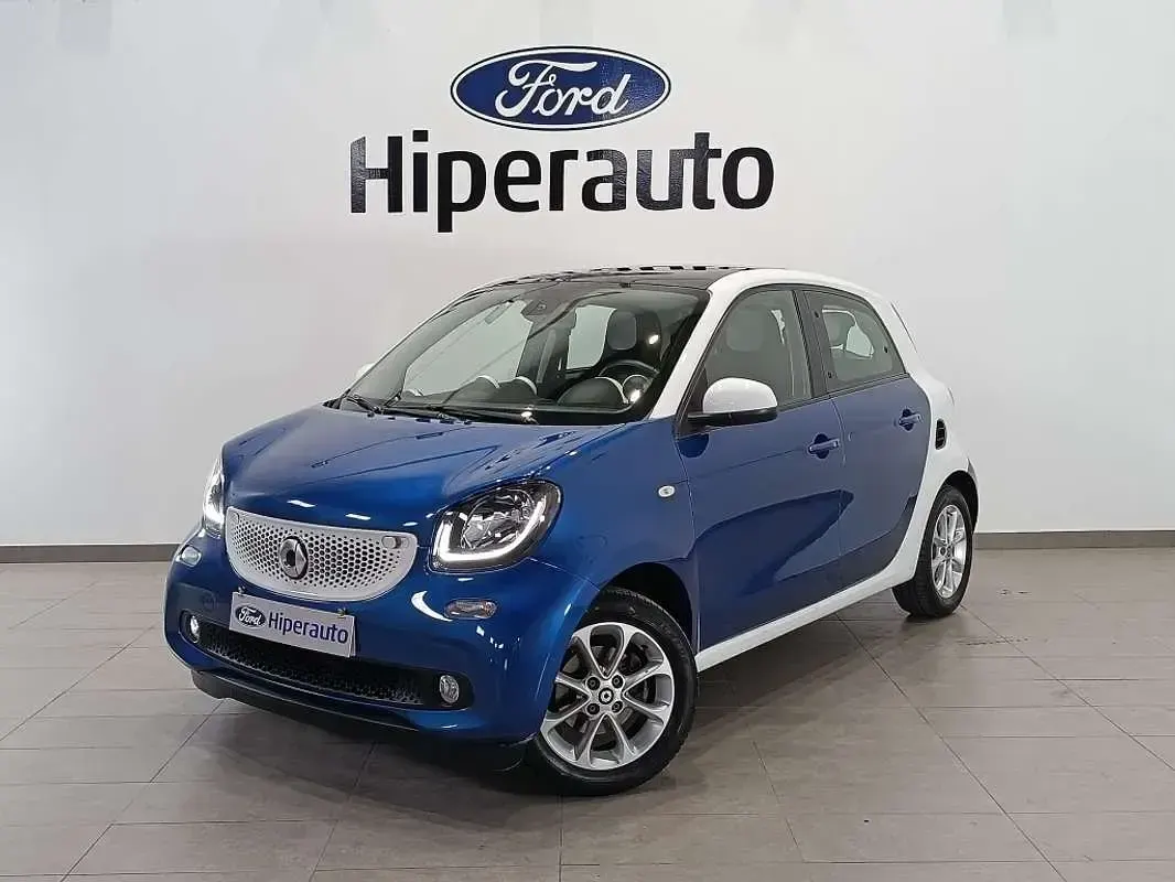 Usado Smart ForFour Passion 90 CV (66 kW) 2020 Azul Utilitario