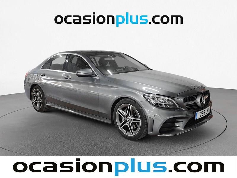 Usado Mercedes C200 AMG 184 CV (135 kW) 2021 Gris Berlina