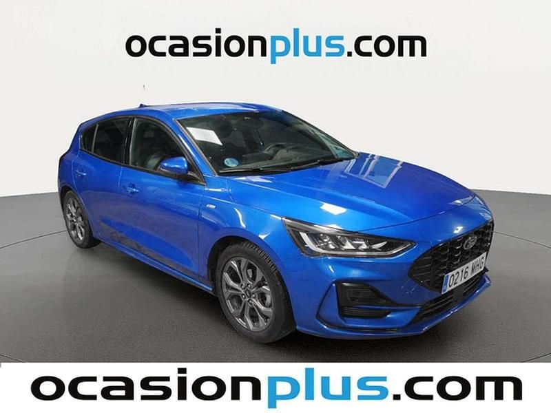 Usado Ford Focus ST-Line 125 CV (91 kW) 2023 Azul Utilitario