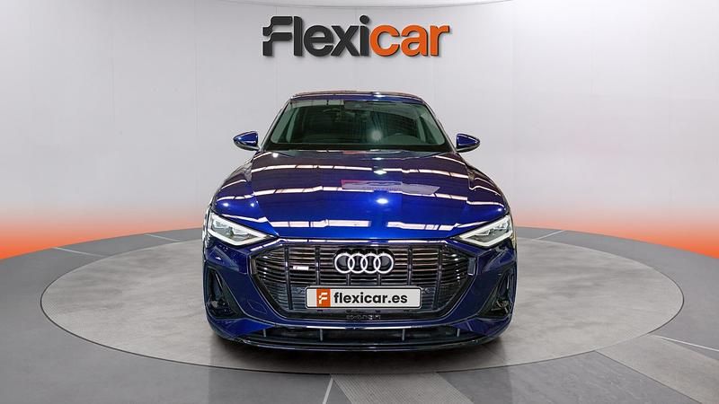 Usado Audi e-tron S-Line 300 kW (408 CV) 2021 Azul SUV