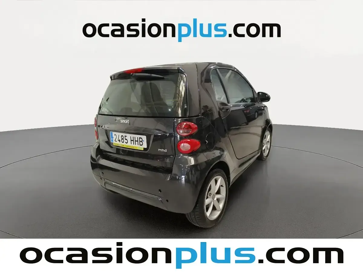 Usado Smart ForTwo Coupé Pulse 71 CV (52 kW) 2011 Negro Coupe