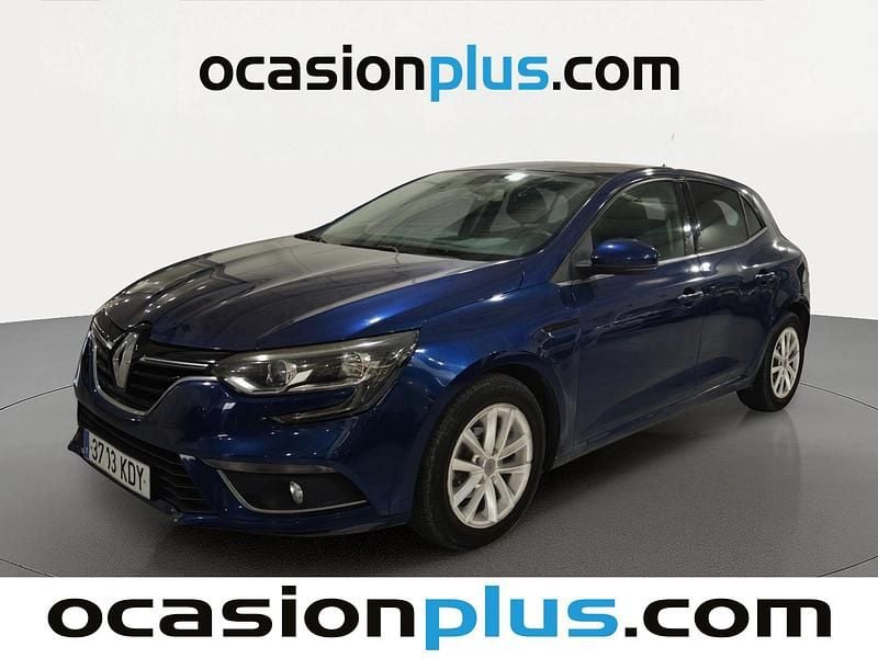 Usado Renault Mégane IV Intens 101 CV (74 kW) 2017 Azul Utilitario