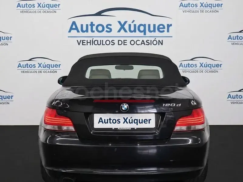 Usado BMW 120 Cabriolet Comfort Edition 177 CV (130 kW) 2009 Negro Descapotable