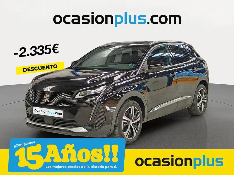 Negro Usado 2024 Peugeot 3008 GT SUV | 25.690 € (Precio justo) - Imagen 1/4