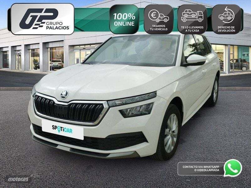 Blanco Usado 2021 Skoda Kamiq Ambition SUV | 18.295 € (Precio justo) - Imagen 1/4