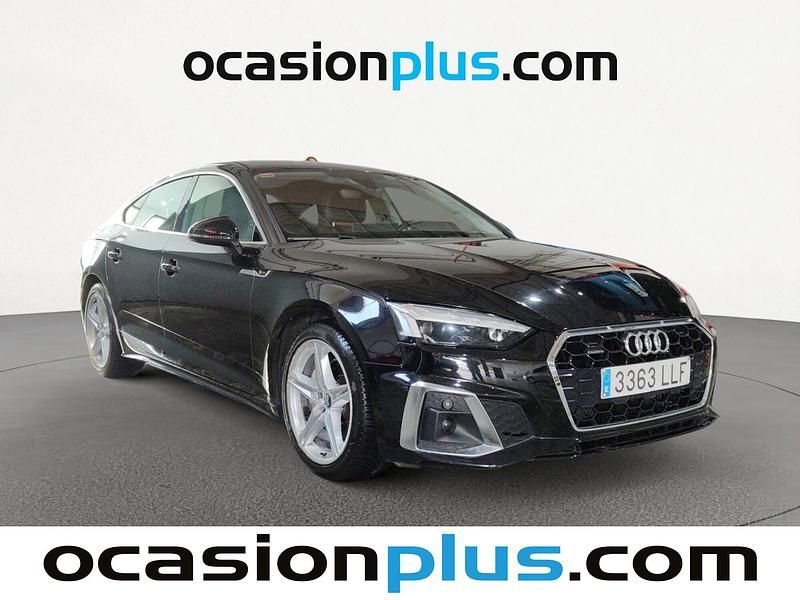 Usado Audi A5 S-Line 204 CV (150 kW) 2020 Negro Coupe