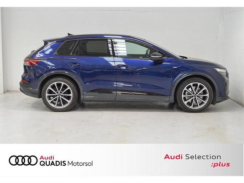 Usado Audi Q4 e-tron 150 kW (204 CV) 2023 Azul navarra SUV