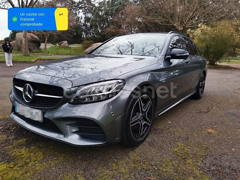 Usado Mercedes C220 194 CV (142 kW) 2021 Gris / plata Familiar