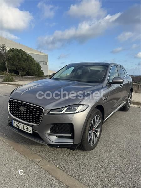 Usado Jaguar F-Pace 204 CV (150 kW) 2021 Gris / plata SUV