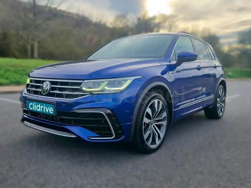 Usado VW Tiguan R-line 200 CV (147 kW) 2021 Azul SUV