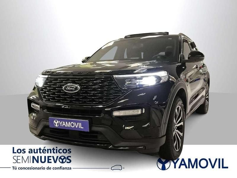 Negro Usado 2021 Ford Explorer ST-Line SUV | 45.950 € (Super precio) - Imagen 1/4