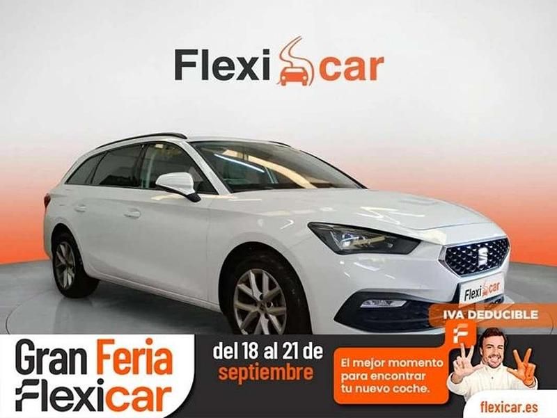 Blanco Usado 2020 Seat Leon Style Familiar | 12.590 € (Buen precio) - Imagen 1/4