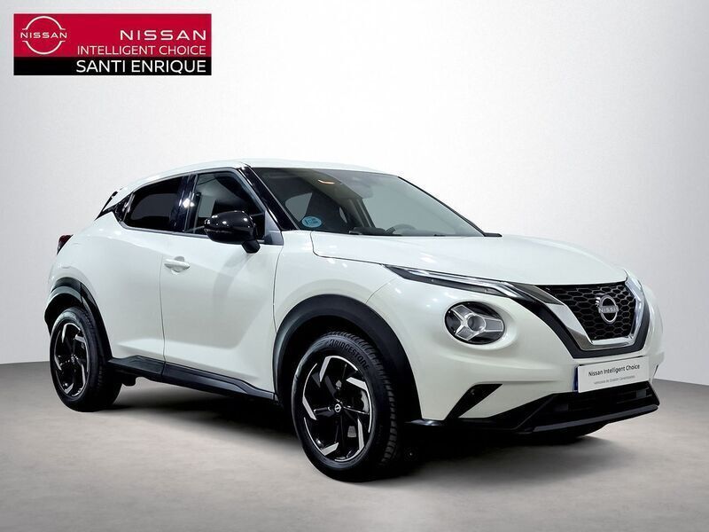 Lunar white metalizado Usado 2024 Nissan Juke Acenta SUV | 19.500 € (Precio justo) - Imagen 1/4
