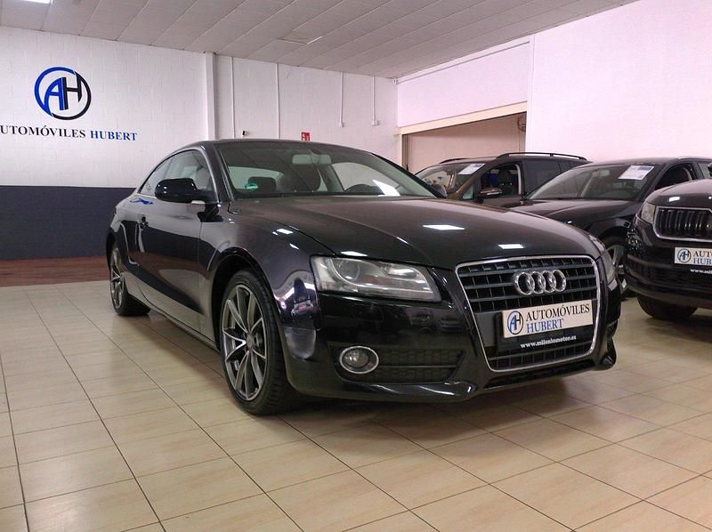 Usado Audi A5 S-Line 211 CV (155 kW) 2009 Negro Utilitario