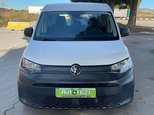 Usado VW Caddy 102 CV (75 kW) 2021 Blanco Monovolumen