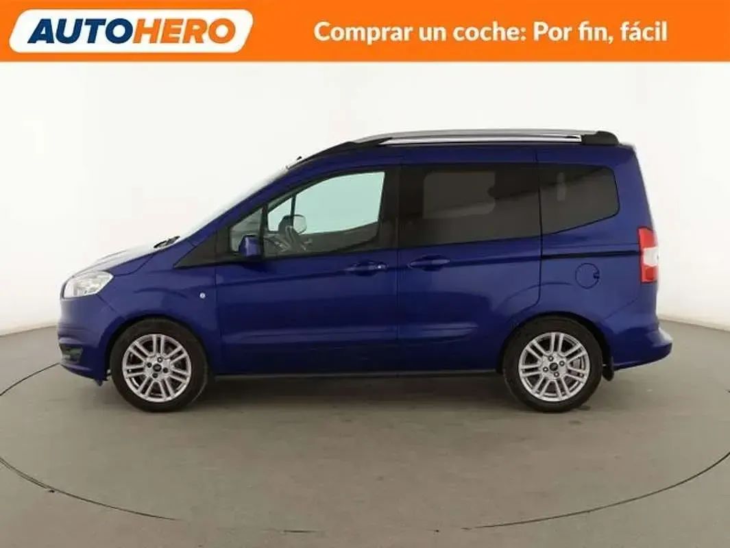 Usado Ford Tourneo Courier Titanium 102 CV (75 kW) 2017 Azul Monovolumen