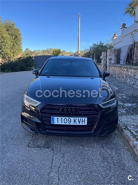 Negro Usado 2019 Audi A3 S-Line Berlina | 19.500 € (Precio justo) - Imagen 1/4