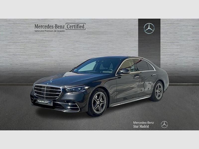 Usado Mercedes S350 AMG line 286 CV (210 kW) 2021 Gris Berlina