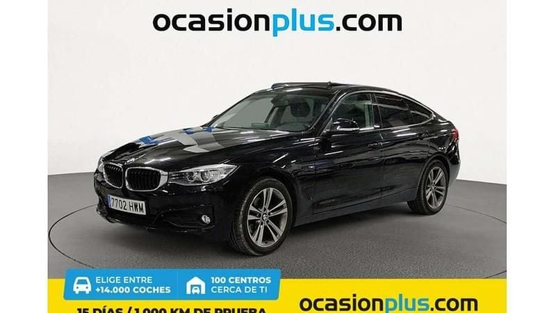 Negro Usado 2014 BMW 320 Gran Turismo Berlina | 17.650 € (Precio justo) - Imagen 1/4