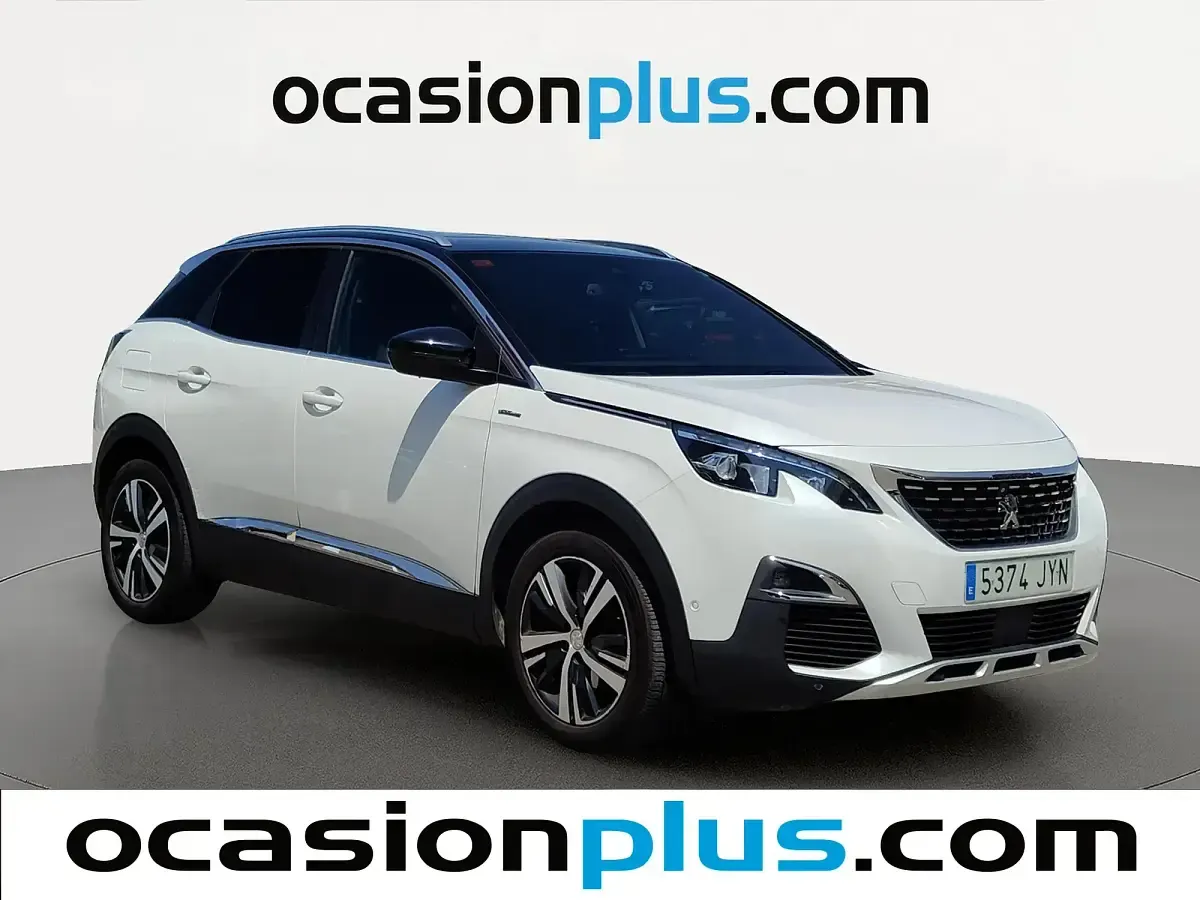 Usado Peugeot 3008 GT-line 165 CV (121 kW) 2017 Blanco SUV