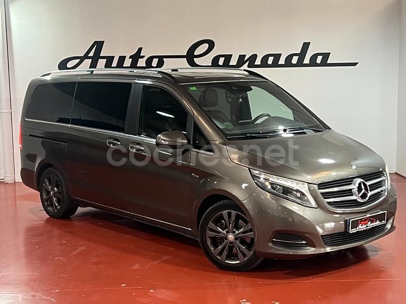Usado Mercedes V220 Avantgarde 163 CV (119 kW) 2017 Marrón Monovolumen