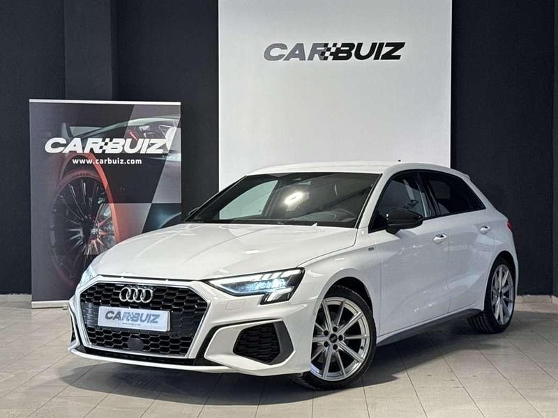 Blanco Usado 2021 Audi A3 Sportback S-Line Utilitario | 18.990 € (Buen precio) - Imagen 1/4