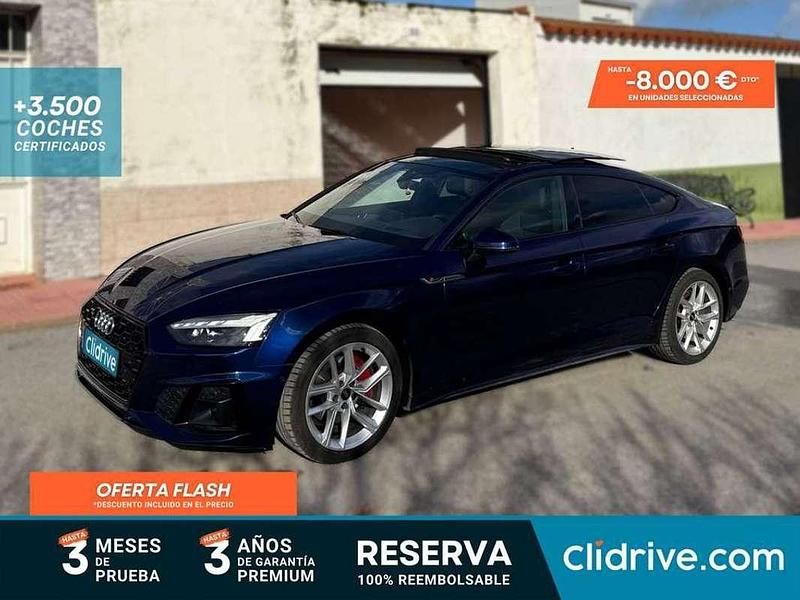 Usado Audi A5 Sportback Premium 204 CV (150 kW) 2021 Azul Utilitario