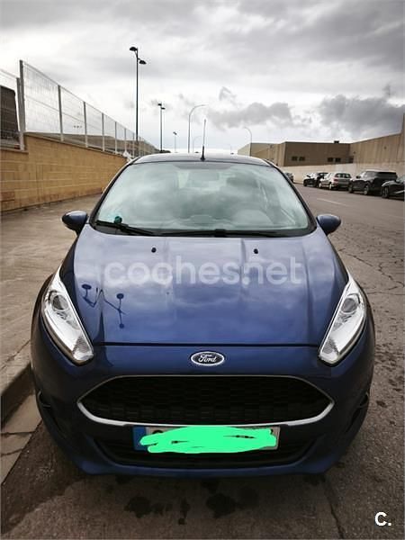 Azul Usado 2017 Ford Fiesta Trend Berlina | 7900 € (Precio justo) - Imagen 1/4